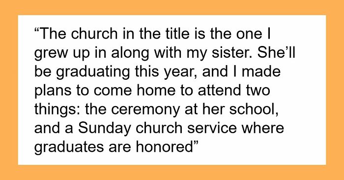 Church Enforces Homeschooling Ideology, 18YO Upset That They Cancel Their Own Graduation Tradition