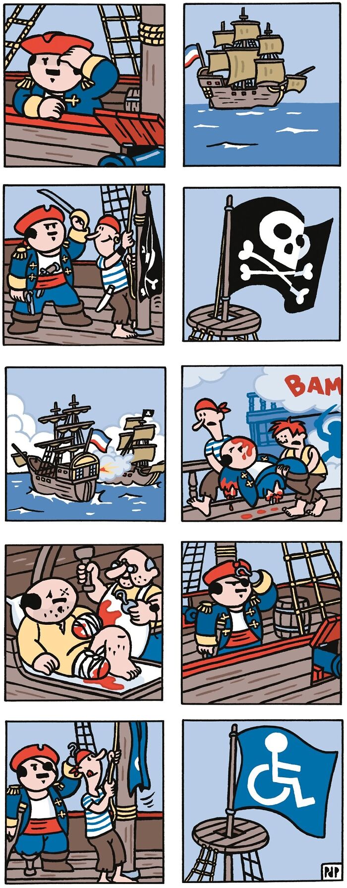 23 New Wordless Comics That Take A Very Dark Turn Just When You Least Expect It