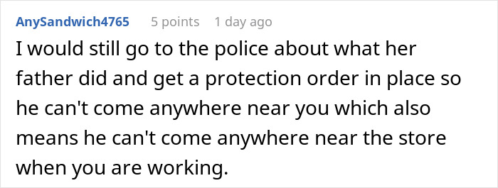 Discussion about reporting a 17YO who slacks off and bullying claims to police for protection. Discussion about reporting a 17YO who slacks off and bullying claims to police for protection.