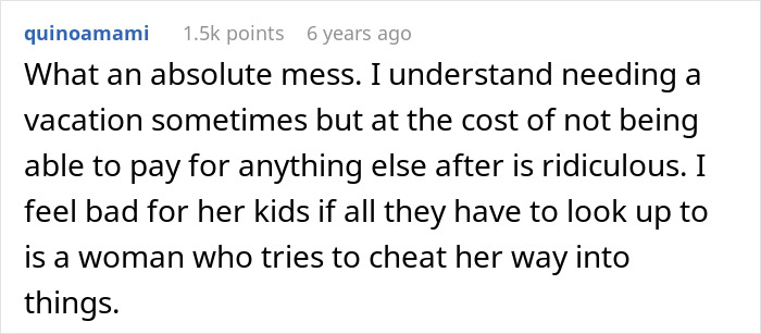 Wannabe Scam Artist Thinks She Can Complain Her Way Out Of A $6500 Vacation, Gets Reality Check