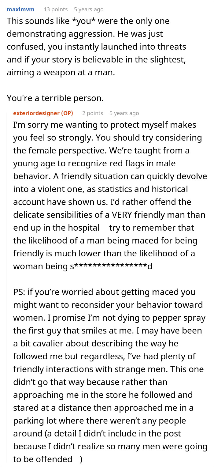 A woman defends nearly pepper-spraying a man who mistook her for her identical twin, discussing the context of self-defense. A woman defends nearly pepper-spraying a man who mistook her for her identical twin, discussing the context of self-defense.