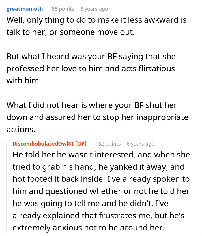 Woman Lives With Roommate In Harmony Until Her BF Moves In And Makes The Roommate Go Crazy Woman Lives With Roommate In Harmony Until Her BF Moves In And Makes The Roommate Go Crazy