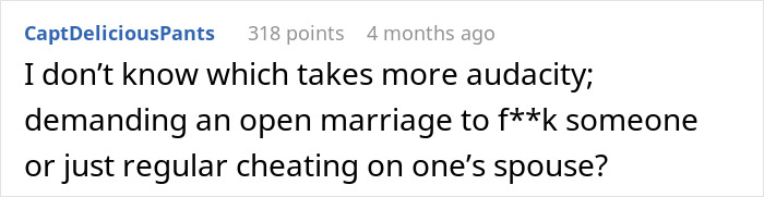 Entitled Guy Forces Wife To Open Marriage As He Has Hots For Coworkers, Ends Up Regretting It All