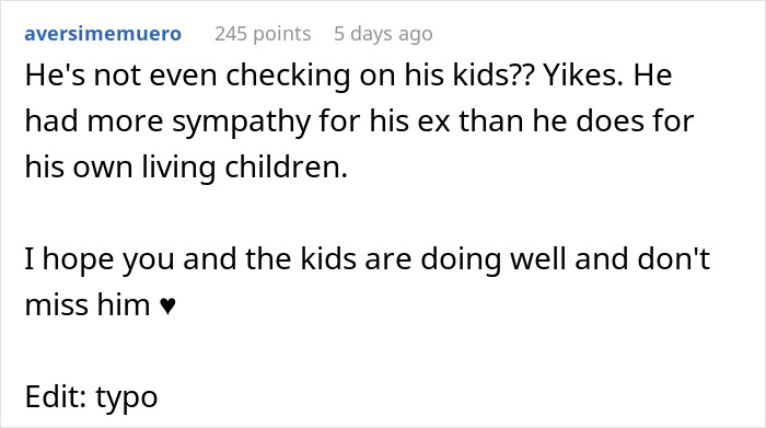 Husband Drops Everything To Help His Sick Ex Wife, Doesn't Care What His Current Wife Thinks Husband Drops Everything To Help His Sick Ex Wife, Doesn't Care What His Current Wife Thinks