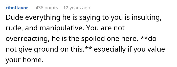 A comment advising a woman about her boyfriend's insulting, rude, and manipulative behavior, urging her to break up. A comment advising a woman about her boyfriend's insulting, rude, and manipulative behavior, urging her to break up.