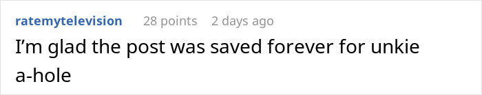 A user expresses satisfaction that a post, where a man uses autism as an excuse to tear into his sister, was saved. A user expresses satisfaction that a post, where a man uses autism as an excuse to tear into his sister, was saved.