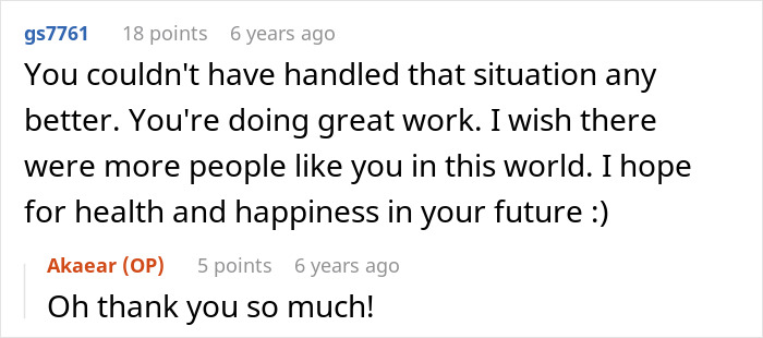 Comment praising OP for handling an entitled mom treating community class like free daycare. Comment praising OP for handling an entitled mom treating community class like free daycare.