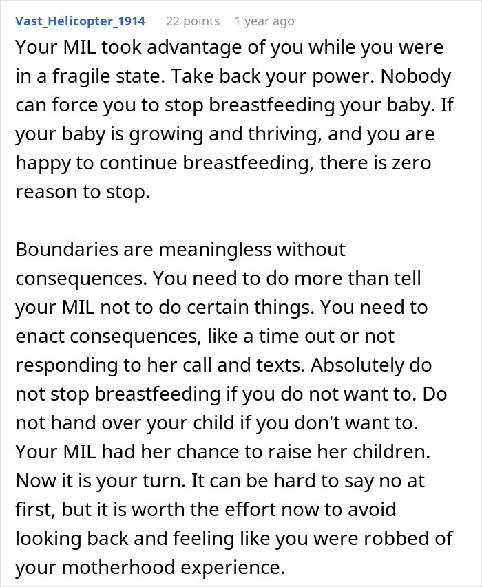 Woman Is Horrified by MIL Trying To Take Her Place As A Wife And Mom: “Gives Me The Creeps” Woman Is Horrified by MIL Trying To Take Her Place As A Wife And Mom: “Gives Me The Creeps”