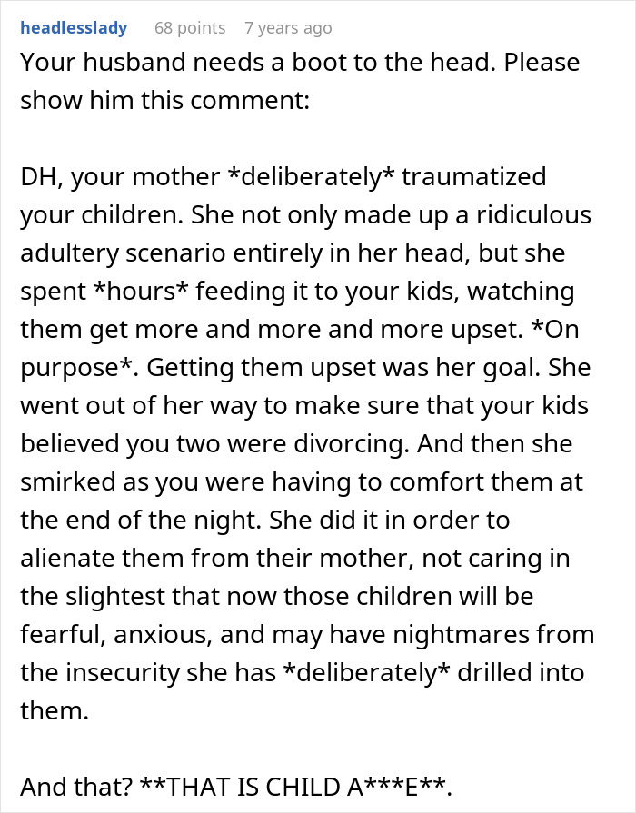 MIL Finds Out Woman's "Secret," Decides To Scare Her Kids Until They Completely Freak Out MIL Finds Out Woman's "Secret," Decides To Scare Her Kids Until They Completely Freak Out