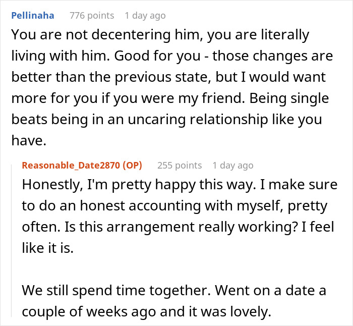 “Decided To ‘Decenter’ My Husband A Couple Of Years Ago And Here's How It's Going” “Decided To ‘Decenter’ My Husband A Couple Of Years Ago And Here's How It's Going”