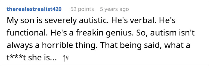 Evil Grandma Hopes Couple Has Severely Autistic Child Just Like Hers, Wants Them In Same Boat