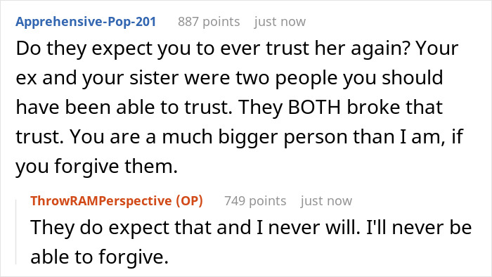 Woman Turns Sister’s Life Upside Down, Can’t Believe She Won’t Forgive Her: “She’ll Never Suffer Enough” Woman Turns Sister’s Life Upside Down, Can’t Believe She Won’t Forgive Her: “She’ll Never Suffer Enough”