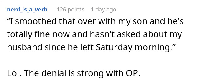 A comment about a guy who cheats on his pregnant wife, discussing the wife's denial. A comment about a guy who cheats on his pregnant wife, discussing the wife's denial.