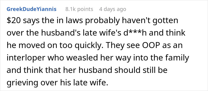 Woman Lets Her Husband Go Hard On His Ex-In-Laws After Her Son Starts Asking Painful Questions