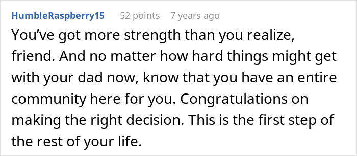 A Reddit comment supporting a teen who refused to donate his lung to his mom, praising his decision. A Reddit comment supporting a teen who refused to donate his lung to his mom, praising his decision.