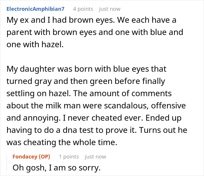 A Reddit user shares a personal story about comments on their blue-eyed kid and a mixed-race mom. A Reddit user shares a personal story about comments on their blue-eyed kid and a mixed-race mom.