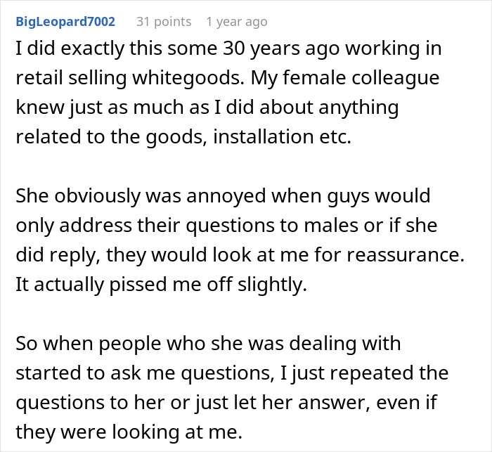 Customer Asks For A Man Instead, Gets A Lesson He Won't Forget Customer Asks For A Man Instead, Gets A Lesson He Won't Forget