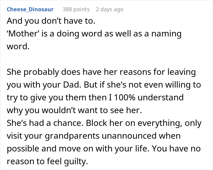 Self-Centered Mom Disappears For 16 Years, Mad She Doesn&rsquo;t Get Forgiveness And A Fresh Start
