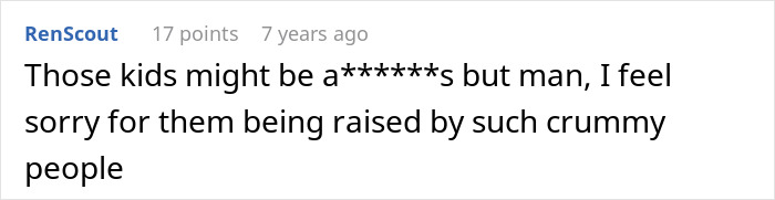 Elderly guy calls animal control for neglected dog. Commenter feels sorry for the kids. Elderly guy calls animal control for neglected dog. Commenter feels sorry for the kids.