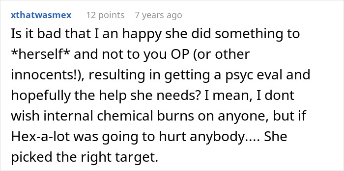 MIL witching around: a comment on the MILs actions leading to a psych evaluation and getting help.