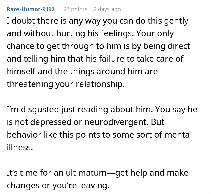 Woman Opens Up About Being Repulsed By Boyfriend, Gets A Reality Check From The Internet Woman Opens Up About Being Repulsed By Boyfriend, Gets A Reality Check From The Internet