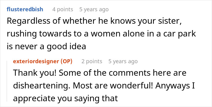 A screenshot of a comment emphasizing the danger of approaching women, even if you know her identical twin. A screenshot of a comment emphasizing the danger of approaching women, even if you know her identical twin.