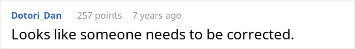 Comment about elderly guy and neglected dog: Looks like someone needs to be corrected. Comment about elderly guy and neglected dog: Looks like someone needs to be corrected.