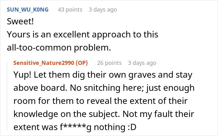 Person Has To Deal With Lazy People During Group Project, Finds The Perfect Way To Make Them Fail Person Has To Deal With Lazy People During Group Project, Finds The Perfect Way To Make Them Fail
