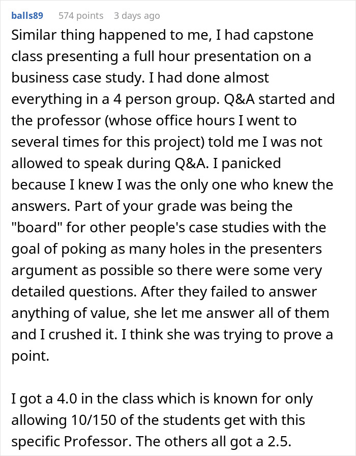 Person Has To Deal With Lazy People During Group Project, Finds The Perfect Way To Make Them Fail Person Has To Deal With Lazy People During Group Project, Finds The Perfect Way To Make Them Fail