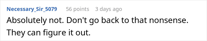A concise comment advising against returning to parents who ruined his childhood. A concise comment advising against returning to parents who ruined his childhood.
