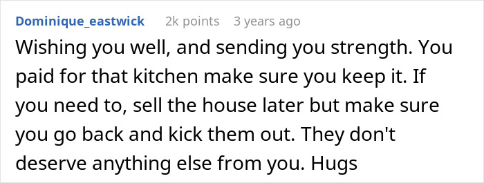 Strength and advice for a woman who sees her husband and her sister naked: reclaim her home.