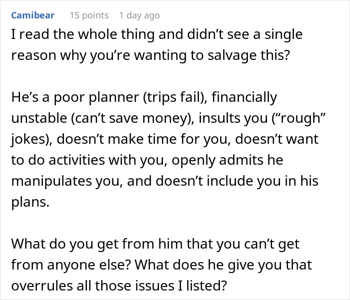 Woman Starts Treating Boyfriend The Way He Treats Her: "If He Can Do It, Why Can't I?" Woman Starts Treating Boyfriend The Way He Treats Her: "If He Can Do It, Why Can't I?"