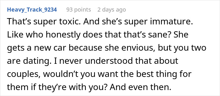 Man Buys A Newer Car And It Upsets GF, She Ruins The Relationship With Her Stupid Revenge