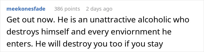 Woman Opens Up About Being Repulsed By Boyfriend, Gets A Reality Check From The Internet Woman Opens Up About Being Repulsed By Boyfriend, Gets A Reality Check From The Internet