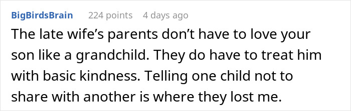 Woman Lets Her Husband Go Hard On His Ex-In-Laws After Her Son Starts Asking Painful Questions
