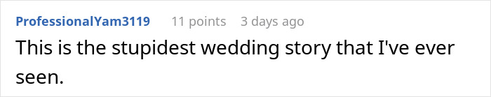 Bride Updates Website A Day Before The Wedding, Gets Upset People Ignored The New Rule Bride Updates Website A Day Before The Wedding, Gets Upset People Ignored The New Rule