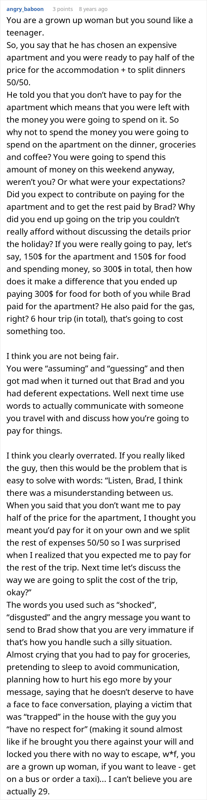 Woman Ends Things Before They Even Officially Start After One Trip With BF: “Lesson Learned” Woman Ends Things Before They Even Officially Start After One Trip With BF: “Lesson Learned”