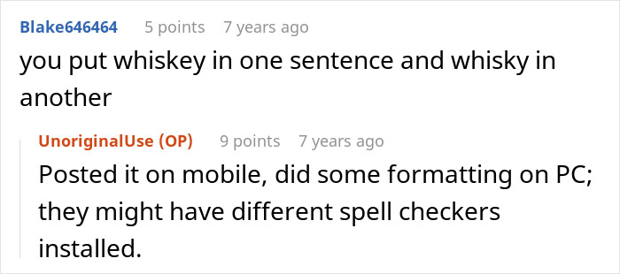 Karen accuses stranger of harming her kid. Text discusses different spellings of whiskey in the cola article.