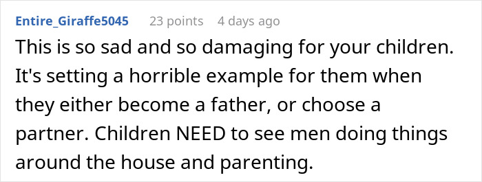 Christian Guy Agrees To Strict Gender Roles In The Family, Upset Wife Actually Enforces Them