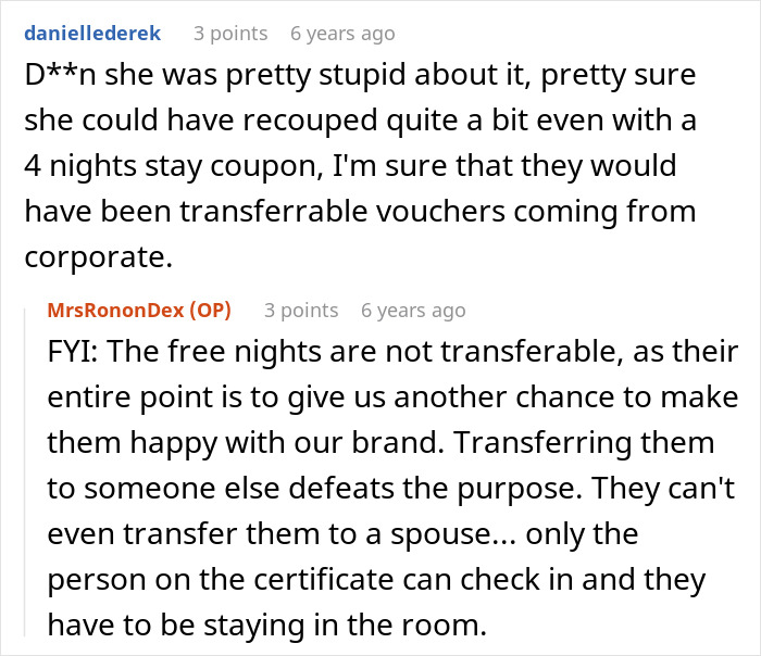 Wannabe Scam Artist Thinks She Can Complain Her Way Out Of A $6500 Vacation, Gets Reality Check
