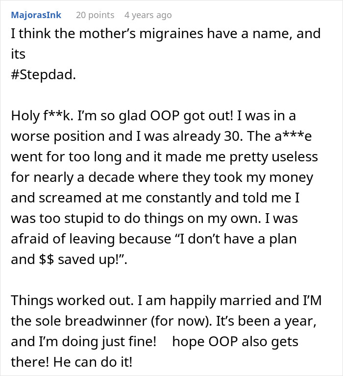 "Red Flags": Controlling Stepdad Livid About 22YO's Healthy Relationship, Threatens Homelessness "Red Flags": Controlling Stepdad Livid About 22YO's Healthy Relationship, Threatens Homelessness
