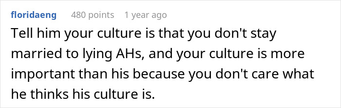 A woman overhears comments about her husband's old pics with ex and receives advice about culture and lying. A woman overhears comments about her husband's old pics with ex and receives advice about culture and lying.