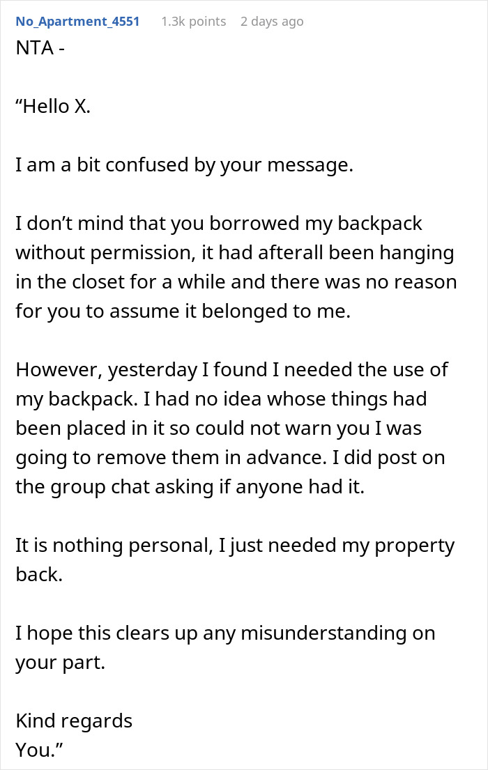 Cleaner Helps Herself To Teacher&rsquo;s Lost Backpack, Gets Mad When The Owner Helps Herself To It Too