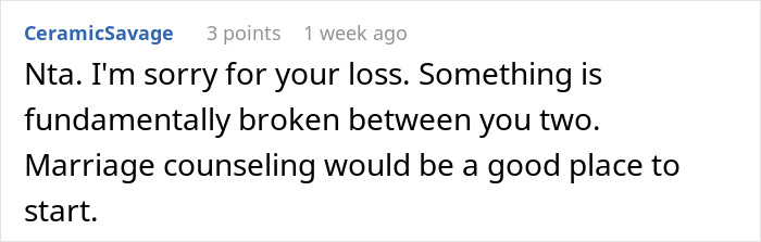 Wife Sets "Nobody Comes Over" Rule After Miscarriage, Hubby Thinks It Doesn't Apply To His Mommy Wife Sets "Nobody Comes Over" Rule After Miscarriage, Hubby Thinks It Doesn't Apply To His Mommy