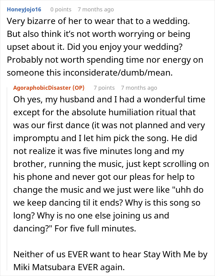 Wedding Guest Claims She Had &ldquo;Nothing Else To Wear,&rdquo; Bride Isn&rsquo;t Buying Her Excuse