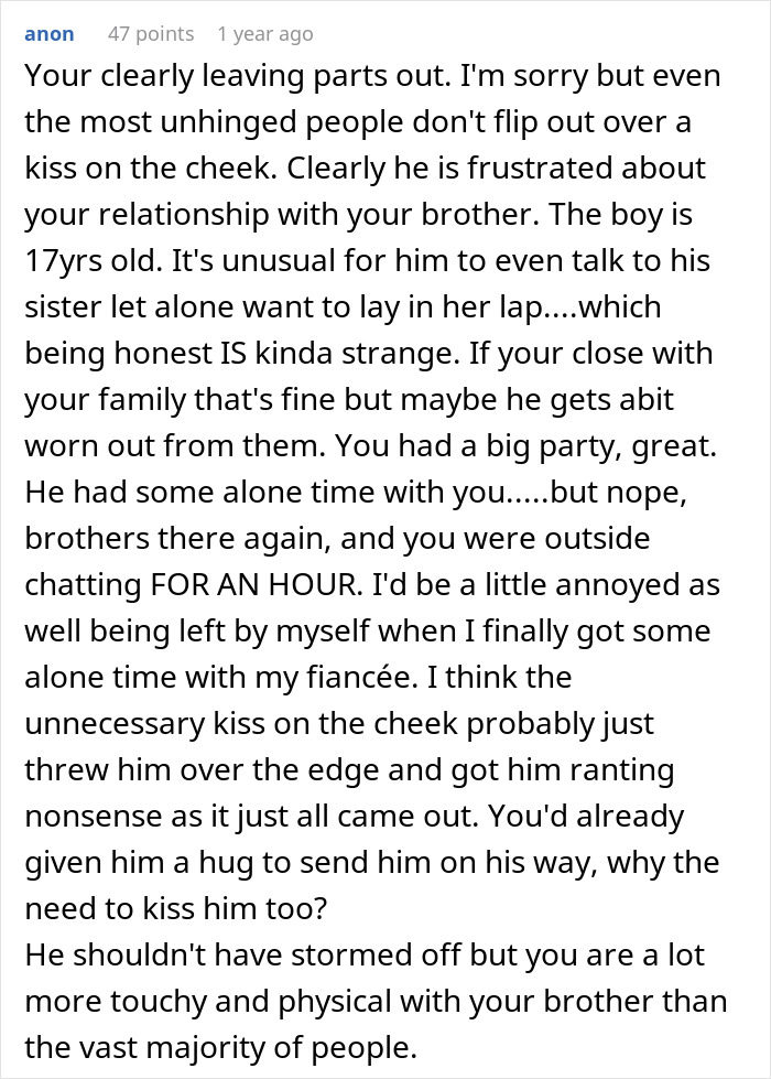 Jealous Fianc&eacute; Goes Ballistic And Calls Off Wedding, Mad As Fianc&eacute;e Hugs And Kisses Bro On The Cheek
