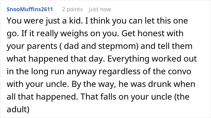 15YO Opens Up About Fearing Her New Stepmom, Uncle Turns Her Confession Into A Wedding Day Meltdown 15YO Opens Up About Fearing Her New Stepmom, Uncle Turns Her Confession Into A Wedding Day Meltdown