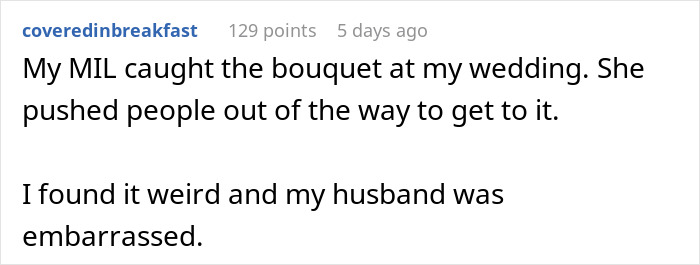 Woman Is So Desperate For A Husband That She Does Everything To "Win" The Wedding Bouquet Toss