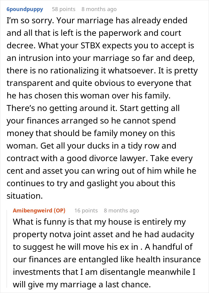 Husband Drops Everything To Help His Sick Ex Wife, Doesn't Care What His Current Wife Thinks Husband Drops Everything To Help His Sick Ex Wife, Doesn't Care What His Current Wife Thinks