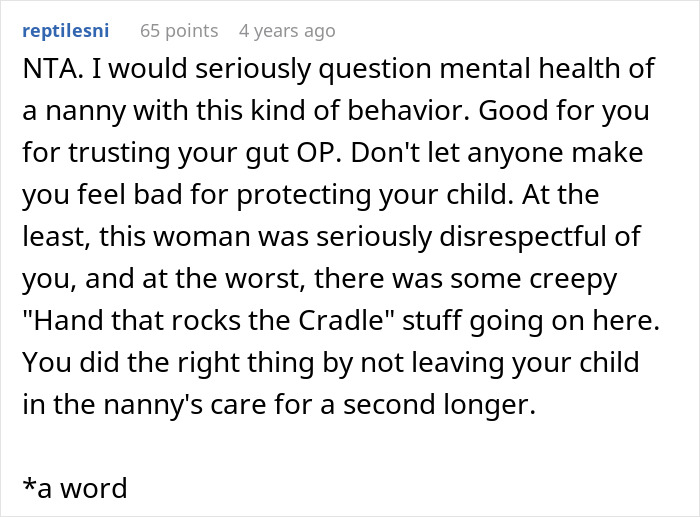 Wife Shocks Husband By Firing The Nanny On The Spot, Calls Her Reason An Overreaction Wife Shocks Husband By Firing The Nanny On The Spot, Calls Her Reason An Overreaction